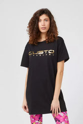 Custo Barcelona Black Cotton Women T-Shirt -   -  Custo Barcelona.